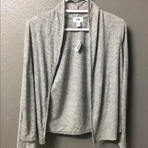 NEW Grey Old Navy Cardigan